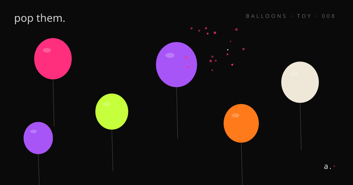 balloons